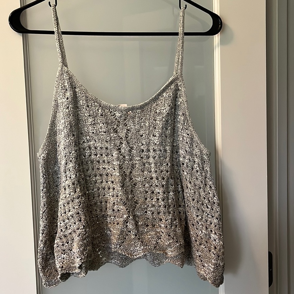 Mel rose and market ombré sweater tank top